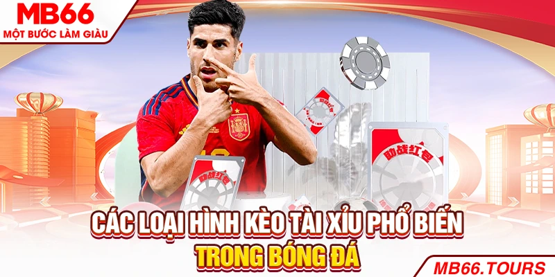 Các loại hình kèo tài xỉu phổ biến trong bóng đá