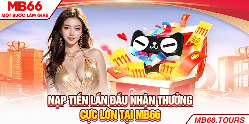Nạp tiền lần đầu nhận thưởng cực lớn tại MB66 Nạp tiền lần đầu nhận thưởng cực lớn tại MB66