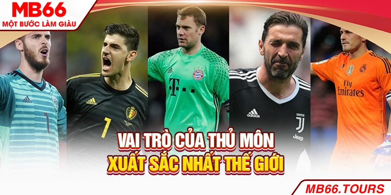 Vai trò của thủ môn xuất sắc nhất thế giới
